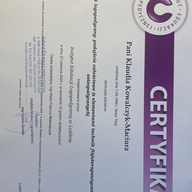 Powiększ obraz: certificate 4