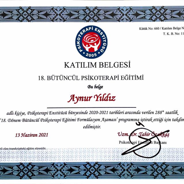 Resmi büyüt: certificate 17