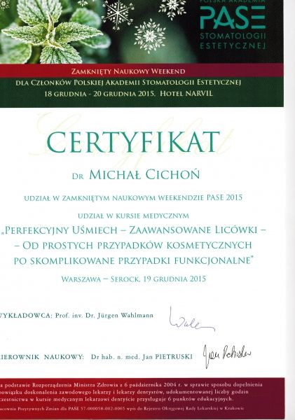 Powiększ obraz: certificate 18