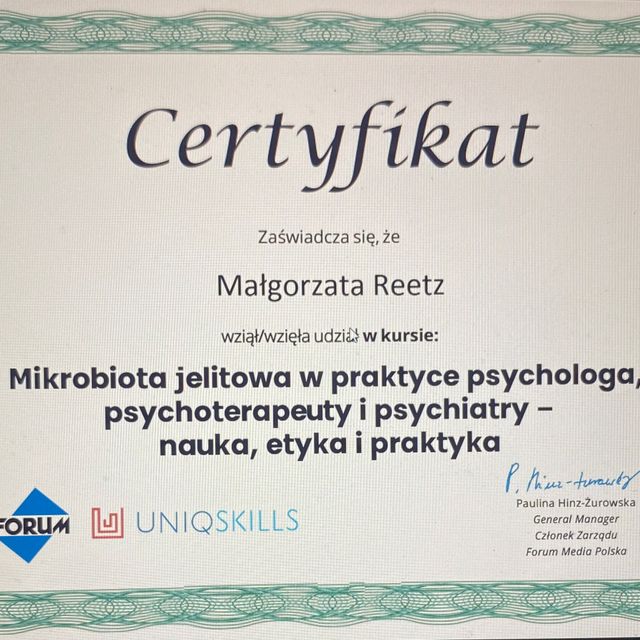 Powiększ obraz: certificate 8