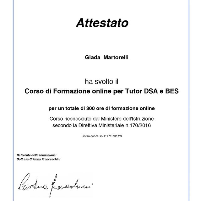 Ingrandire l'immagine: certificate 1