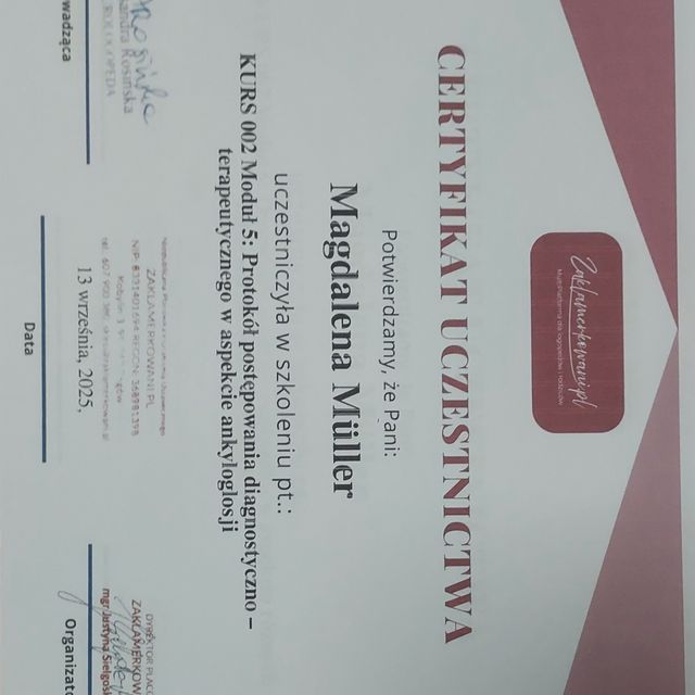 Powiększ obraz: certificate 40