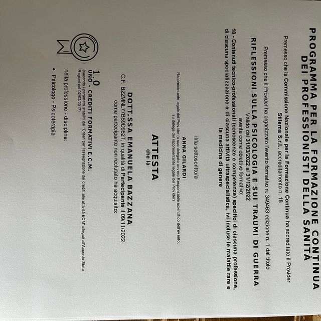 Ingrandire l'immagine: certificate 20