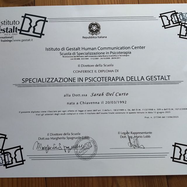 Ingrandire l'immagine: certificate 6