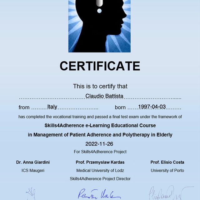 Ingrandire l'immagine: certificate 3