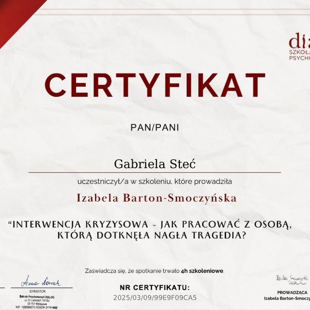 Powiększ obraz: certificate 2