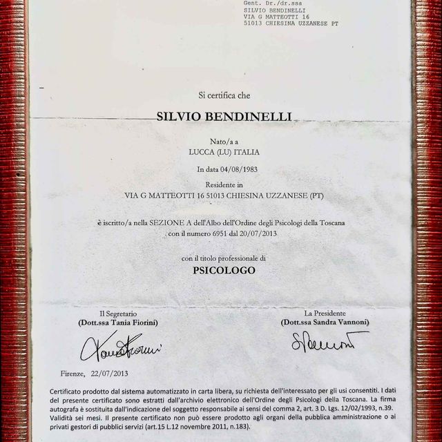 Ingrandire l'immagine: certificate 1