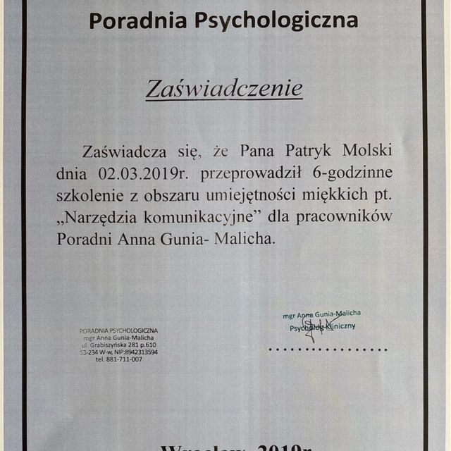 Powiększ obraz: certificate 98