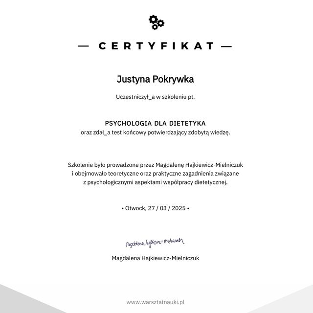 Powiększ obraz: certificate 1
