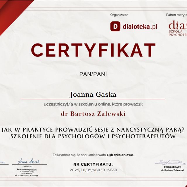 Powiększ obraz: certificate 8