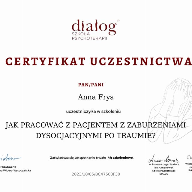 Powiększ obraz: certificate 81
