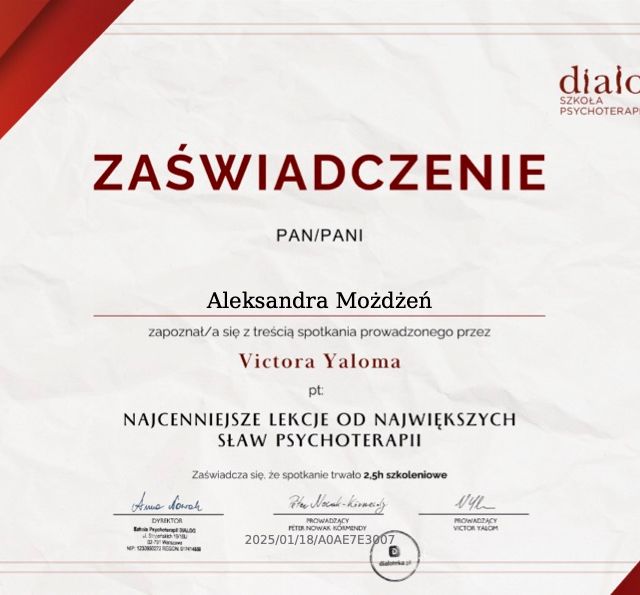 Powiększ obraz: certificate 10