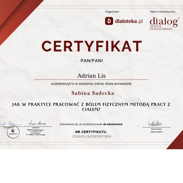 Powiększ obraz: certificate 5