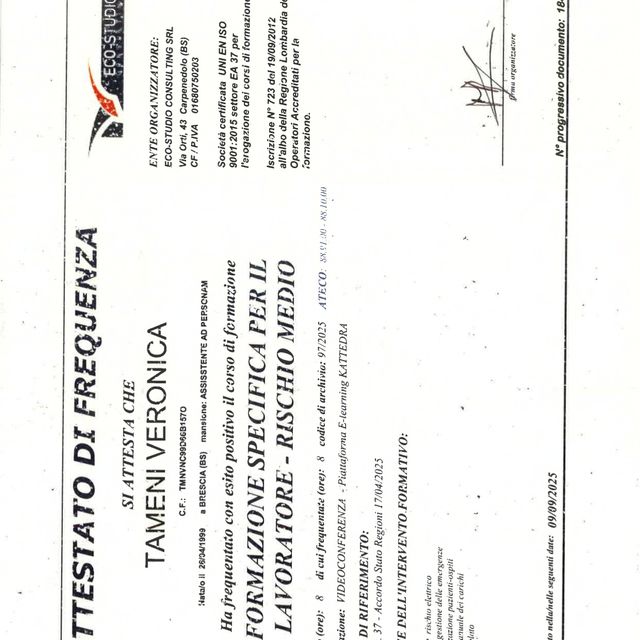 Ingrandire l'immagine: certificate 3