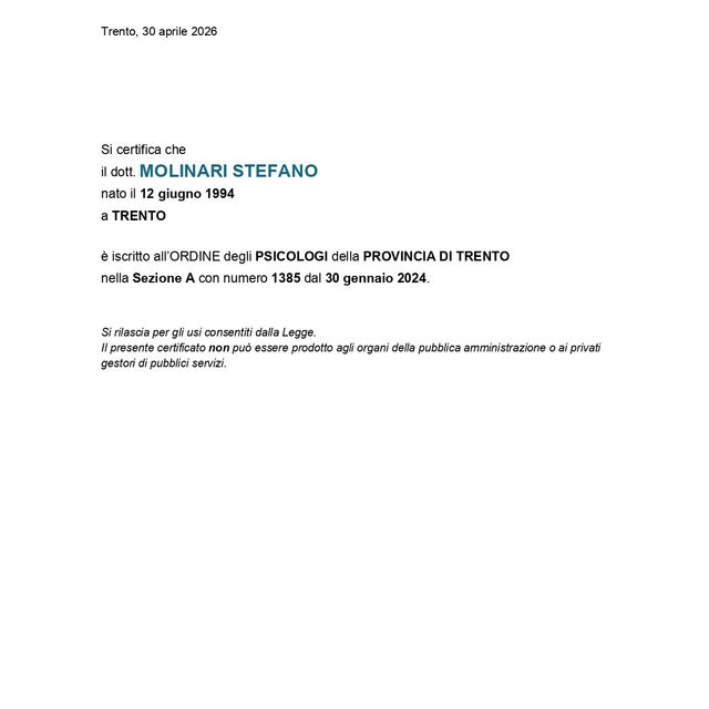 Ingrandire l'immagine: certificate 1