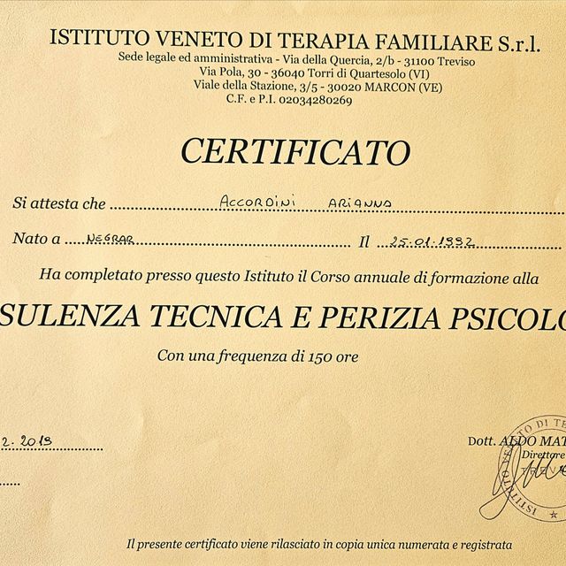 Ingrandire l'immagine: certificate 5