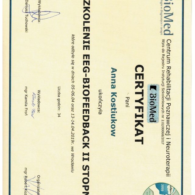 Powiększ obraz: certificate 18