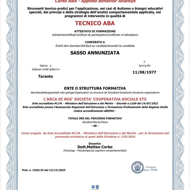 Ingrandire l'immagine: certificate 1