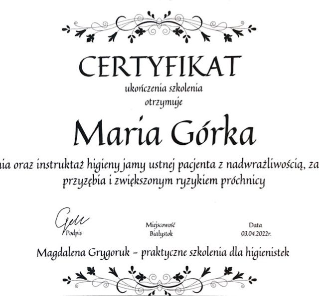 Powiększ obraz: certificate 12