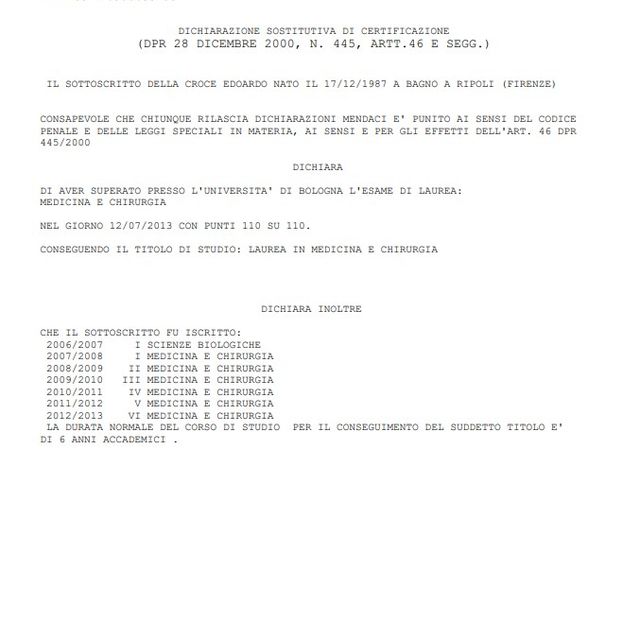 Ingrandire l'immagine: certificate 1