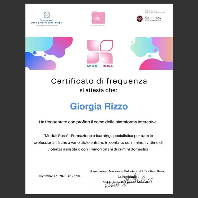 Ingrandire l'immagine: certificate 4