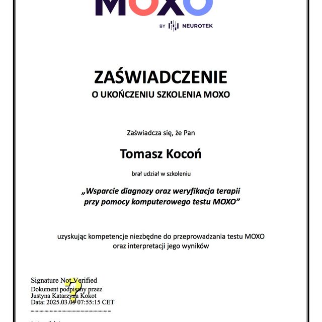 Powiększ obraz: certificate 4