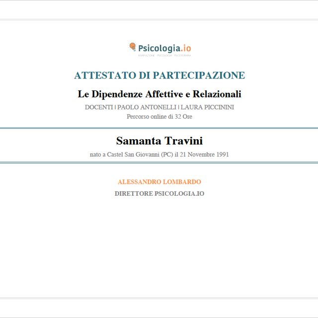 Ingrandire l'immagine: certificate 19