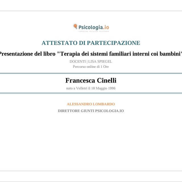 Ingrandire l'immagine: certificate 4