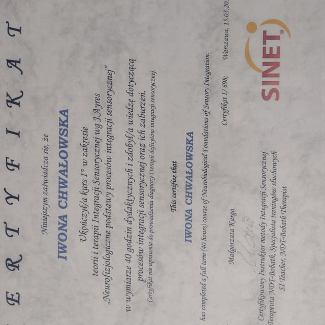 Powiększ obraz: certificate 9