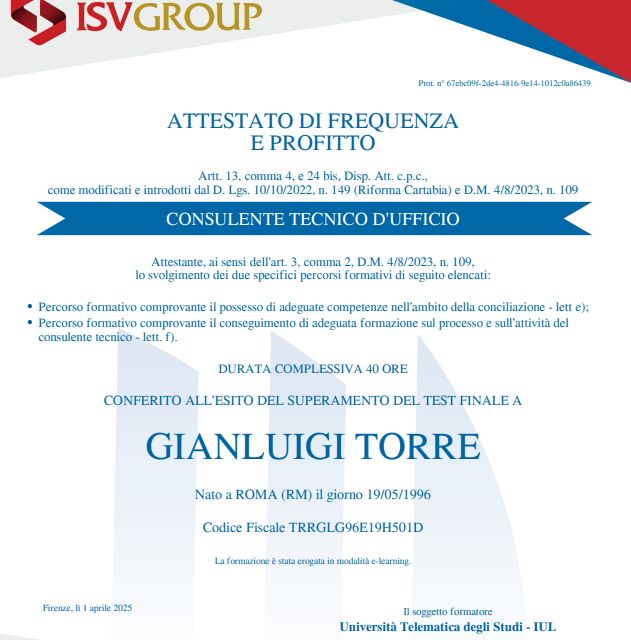 Ingrandire l'immagine: certificate 23