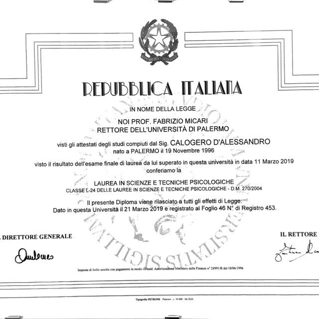 Ingrandire l'immagine: certificate 1
