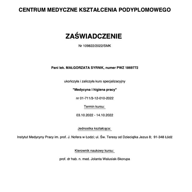 Powiększ obraz: certificate 16