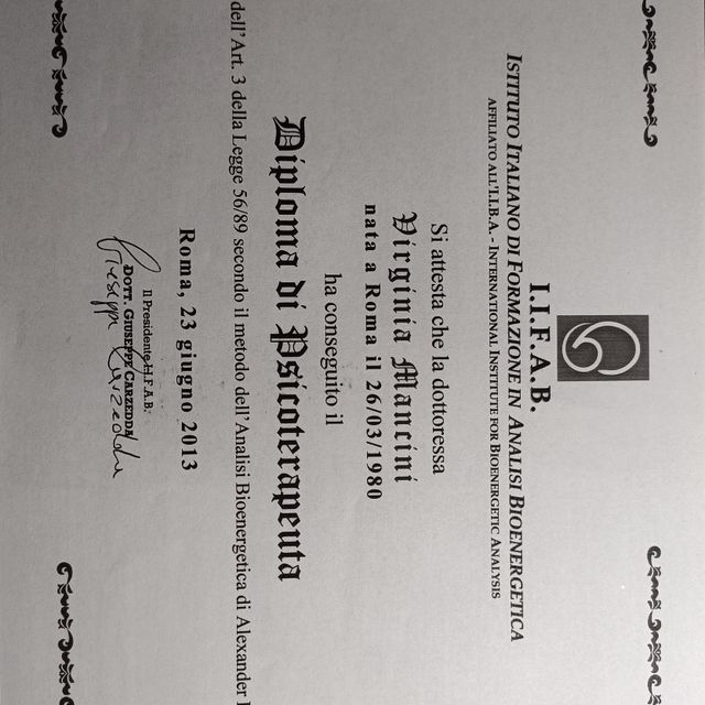 Ingrandire l'immagine: certificate 3