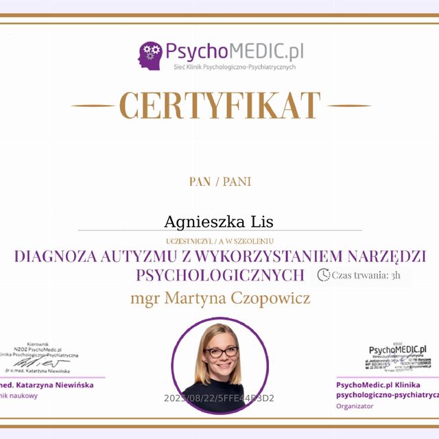 Powiększ obraz: certificate 85