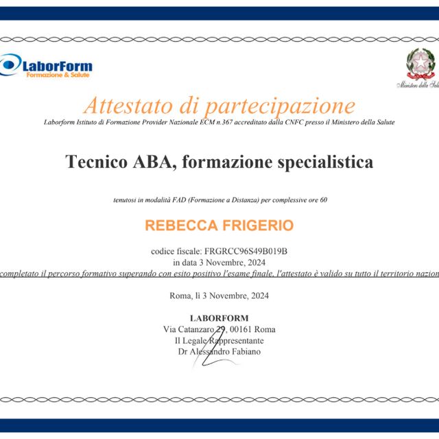 Ingrandire l'immagine: certificate 1