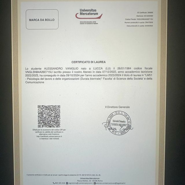 Ingrandire l'immagine: certificate 3
