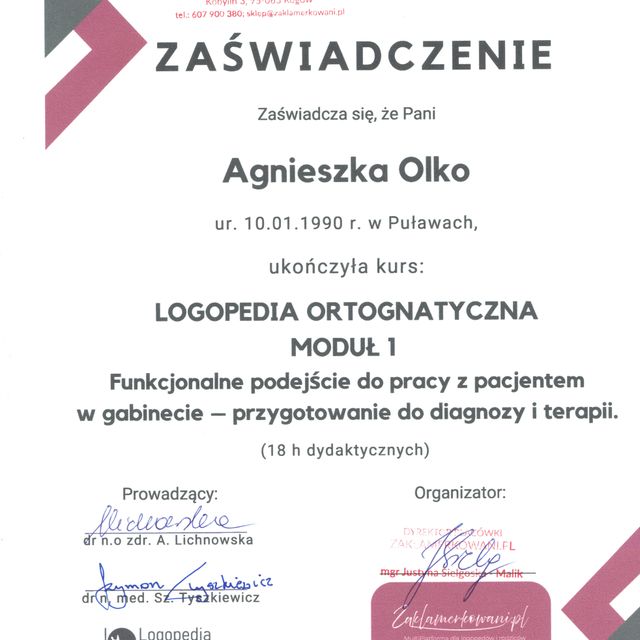Powiększ obraz: certificate 16