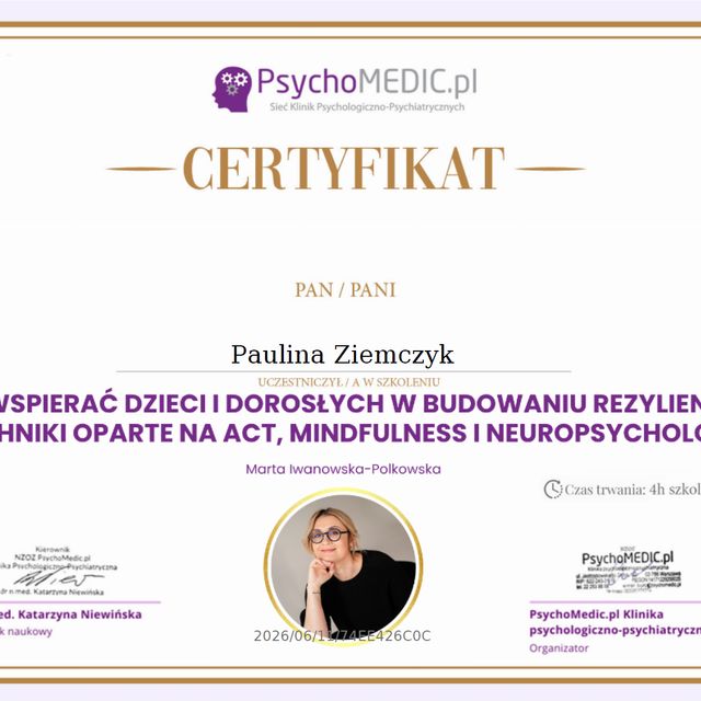 Powiększ obraz: certificate 15