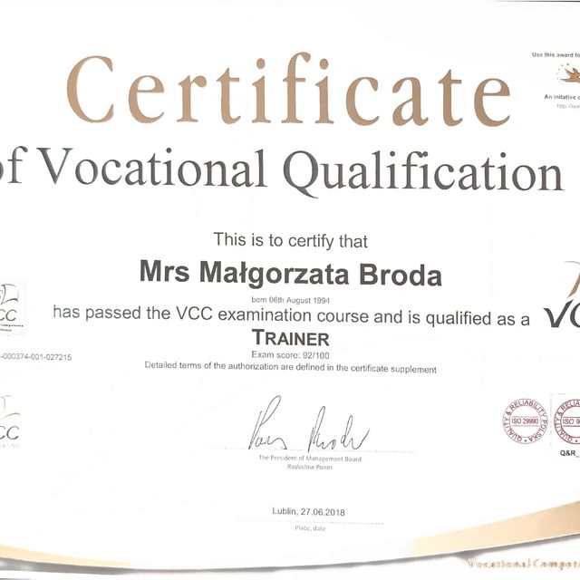 Powiększ obraz: certificate 1