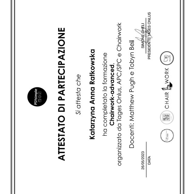 Ingrandire l'immagine: certificate 2