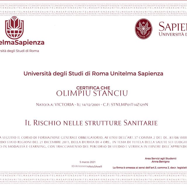 Ingrandire l'immagine: certificate 1