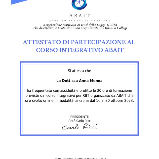 Ingrandire l'immagine: certificate 2