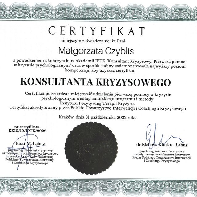 Powiększ obraz: certificate 1