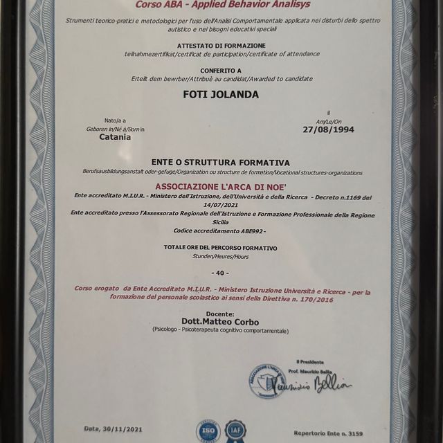 Ingrandire l'immagine: certificate 4