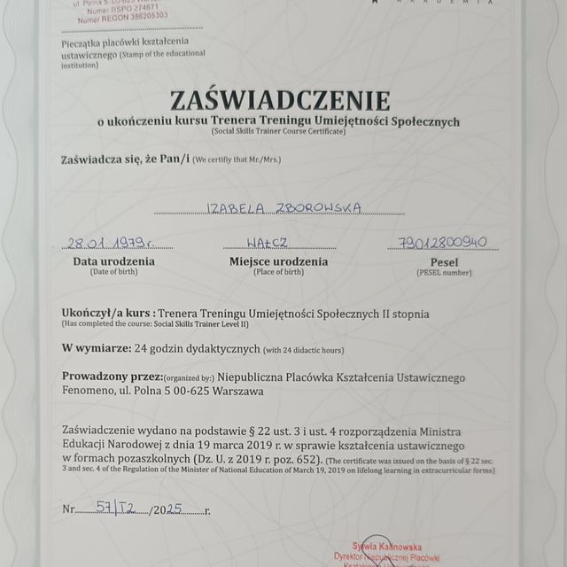 Powiększ obraz: certificate 7