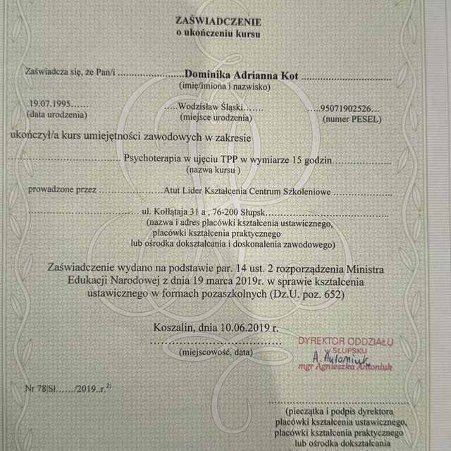 Powiększ obraz: certificate 2