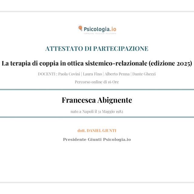 Ingrandire l'immagine: certificate 9