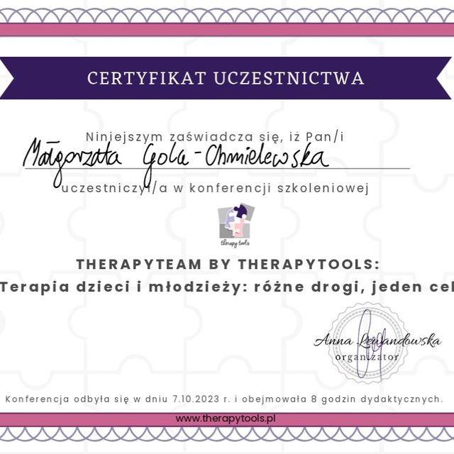 Powiększ obraz: certificate 16