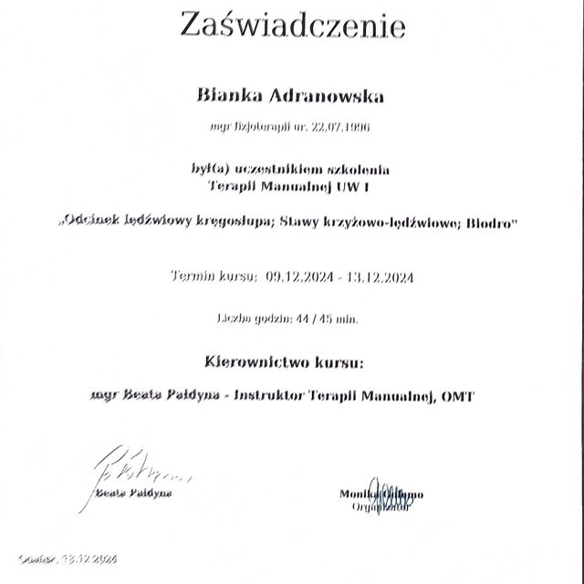 Powiększ obraz: certificate 8