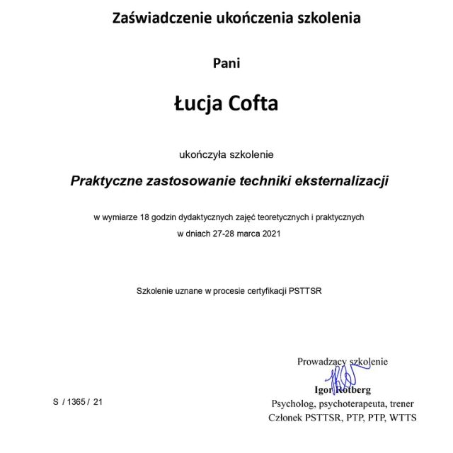 Powiększ obraz: certificate 16